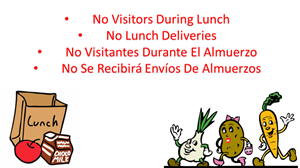 No Lunch Deliveries